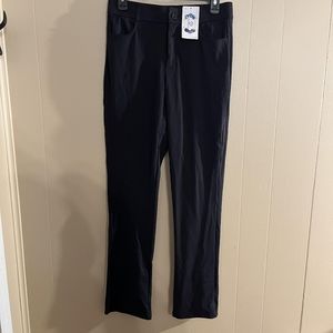 DaYoung Black Yoga Type Dress Uniform Stretch Pants